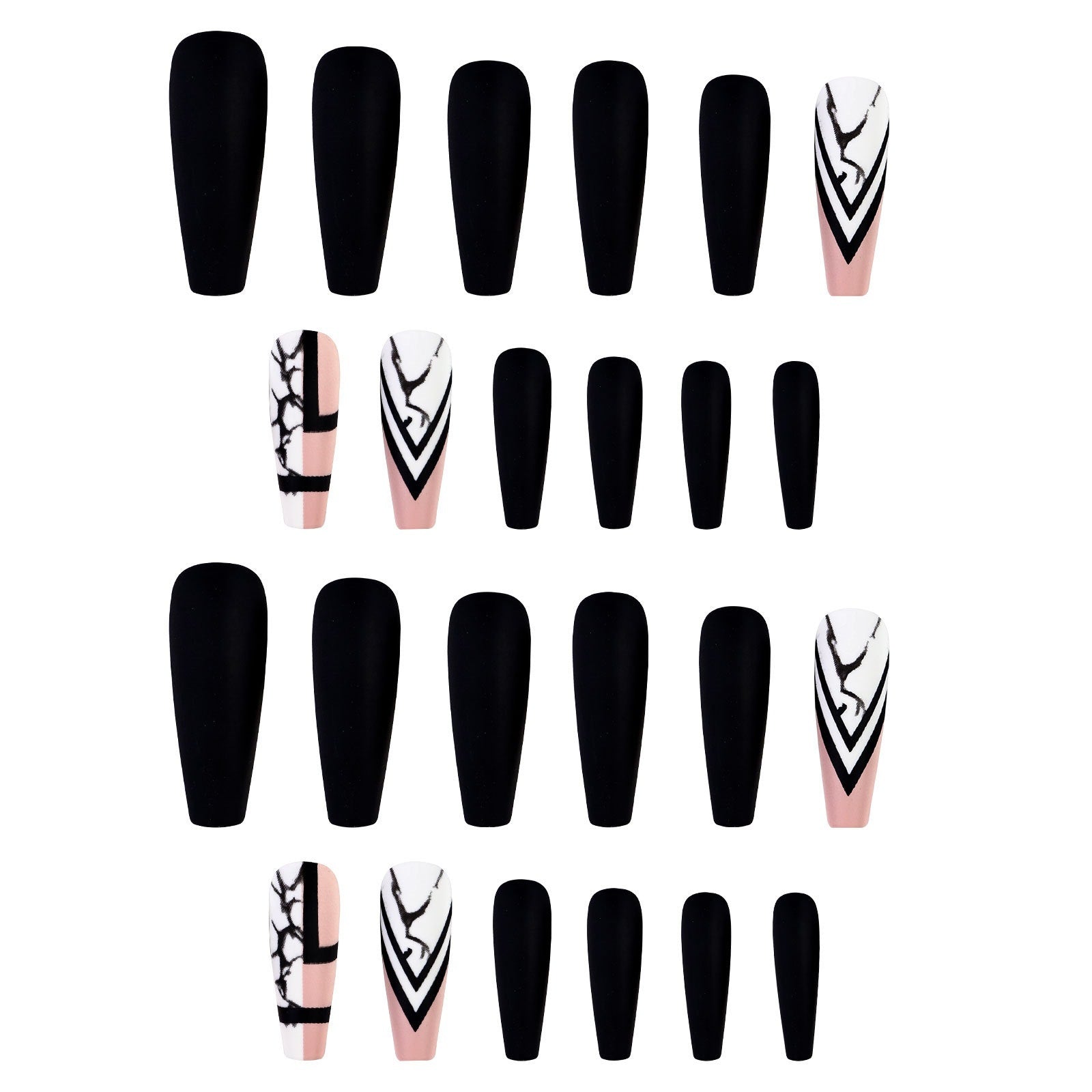 Wholesale False Nail Wear Armor Removable Plastic Nail Stickers